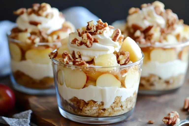 Apple Pie Cheesecake Trifles