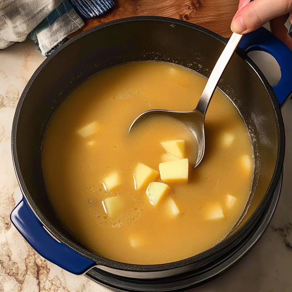 4 ingredient potato soup
