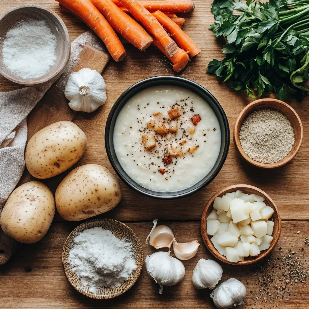 Creamy Potato Hamburger Soup